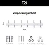TOJ Living Nástěnná šatní skříň - 46CM - 12 háčků - Háčky Náhled obrázku produktu 4
