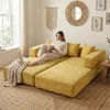 LVHOM Divano letto modulare in ciniglia, divano pieghevole Anteprima dell’immagine prodotto 1