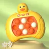 Jeu d'adresse anti-stress pop it popit console push canard Voir les images du produit 9