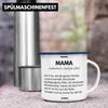 Trendation - Mama Emaille Tasse Geschenk für Mutter von Produktbild-Vorschau 4
