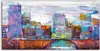 Coloray Glasbild 140x70  Wandbild Glasbilder Abstrakte Produktbild-Vorschau 1