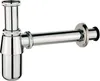A chrome-plated bottle trap for plumbing. Anteprima dell’immagine prodotto