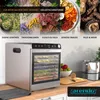Arendo Dörrautomat Edelstahl, Dörrgerät, Dehydrator 800 W, Produktbild-Vorschau 6