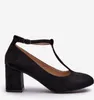 Schwarze Pumps aus Kunstwildleder mit Blockabsatz Raniyah Produktbild-Vorschau 7