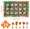 Djeco Giant City Puzzle - Zbuduj idealne miasto Podgląd zdjęcia produktu 4