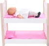 Angeltoys Poschodová posteľ pre bábiky ružová/biela Náhľad obrázku produktu 2
