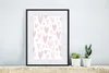 MuchoWow® MuchoWow® Gerahmtes Poster Herz - Design - Rosa - Produktbild-Vorschau 5
