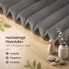 Plissee Klemmfix ohne Bohren 90x120cm Dunkelgrau Produktbild-Vorschau 5