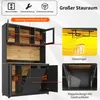 okwish Küchenschränke Hochschrank Sideboard mit Produktbild-Vorschau 5