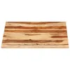 A close-up of a wooden tabletop with a natural grain pattern. Produktbild-Vorschau