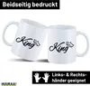 Huuraa Kaffeetasse King Krone 330ml Weiß Keramik Produktbild-Vorschau 2
