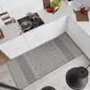 Teppich Läufer Flur - 80x150 cm - Grau - Rutschfest - Produktbild-Vorschau 4
