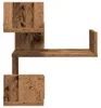 vidaXL Wand-Eckregal Altholz-Optik 40x40x49,5 cm Produktbild-Vorschau 7