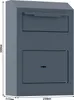 Profirst Epsilon Small Einwurftresor schwarz Produktbild-Vorschau 4