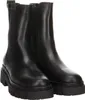 A pair of black Chelsea boots with a chunky sole. Voir les images du produit