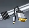 REAGLE USB C na VGA 1,8M FULL HD D-SUB kábel 1080p USB-C Náhľad obrázku produktu 4