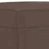 vidaXL Fußhocker Braun 70x55x41 cm Kunstleder Produktbild-Vorschau 5