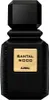 A black perfume bottle with a gold label. Anteprima dell’immagine prodotto