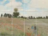 Legendarte - Multipanel Bilder Mohnfeld bei Argenteuil - Produktbild-Vorschau 1