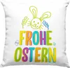 Trendation - Deko-Kissen mit Füllung 40x40 Ostern Produktbild-Vorschau 1