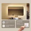 Badspiegel 120x70cm - Abgerundetmit LED Beleuchtung - LED Produktbild-Vorschau 4
