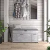 Mondeer Armoire à chaussures Banc avec assise 100 x 52 x 30 Voir les images du produit 9