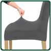 Stuhlhusse 4er Pack - Grau - Universal - Stretch - Bezug Produktbild-Vorschau 3