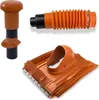Three different types of roof ventilation components are displayed against a white background. Produktbild-Vorschau