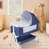3 in 1 Beistellbett,Reisebett Baby mit Matratze & Produktbild-Vorschau 2