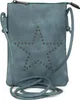 styleBREAKER Mini Bag Umhängetasche mit Nieten in Stern Produktbild-Vorschau 1