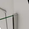 Duschspa Walk-In Dusche 90x200cm Glanzverchromt Duschwand Produktbild-Vorschau 5
