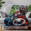 Avengers Superhelden Flauschdecke Wohndecke Flanell 110 x Produktbild-Vorschau 2