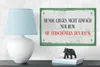 Holzschild Spruch 12x18 cm Hunde verschönern Raum Schild Produktbild-Vorschau 4