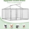 Duża buda dla psów na zewnątrz 230 x 230 x 117 cm – buda z Podgląd zdjęcia produktu 3