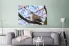 MuchoWow® Poster Vogel - Blumen - Taube - Blütenzweige - Produktbild-Vorschau 5