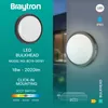 Applique murale et plafonnier LED Braytron avec détecteur Voir les images du produit 6