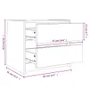 Nachttisch 40x31x35,5 cm Massivholz Kiefer Produktbild-Vorschau 10