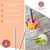 bremermann bunte Glasstrohhalme, gebogene Trinkhalme - 6 Produktbild-Vorschau 4