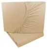 2er Pack Kinder Jersey Spannbettlaken - Beige - 60x120 - Produktbild-Vorschau 2