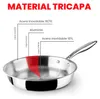 Ibili Triply Edelstahl Bratpfanne 16cm - -freies, Gesundes Produktbild-Vorschau 7
