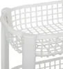 Küchenwagen auf Rädern BASKET, aus Kunststoff, 46,5 x 25,5 Produktbild-Vorschau 2