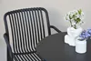 Ensemble de balcon avec table ronde Ø60 cm en acier et 2 Voir les images du produit 3