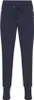 A pair of navy blue women's trousers shown flat against a white background. Produktbild-Vorschau