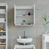 Specchio contenitore bagno Vicco Ruben Bianco 60 x 60 cm, Anteprima dell’immagine prodotto 5
