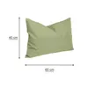 Kissenbezug 2er Set hellgrün 40x60 cm Struktur Leinenoptik Produktbild-Vorschau 3