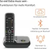 E720A Schwarz Schnurloses Telefon Produktbild-Vorschau 15
