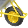 HBH® Schubkarre 85 Liter Garten Farbe gelb Profi Produktbild-Vorschau 5