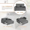 MODFU 2-Sitzer Schlafsofa Loungesofa mit Armlehnen und Produktbild-Vorschau 3
