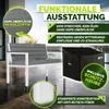 tillvex® Gartenbank Wetterfest 3-4 Sitzer mit Abdeckung & Produktbild-Vorschau 4