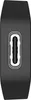 A close-up, top-down view of a black hardware wallet with a silver USB-C port. Produktbild-Vorschau